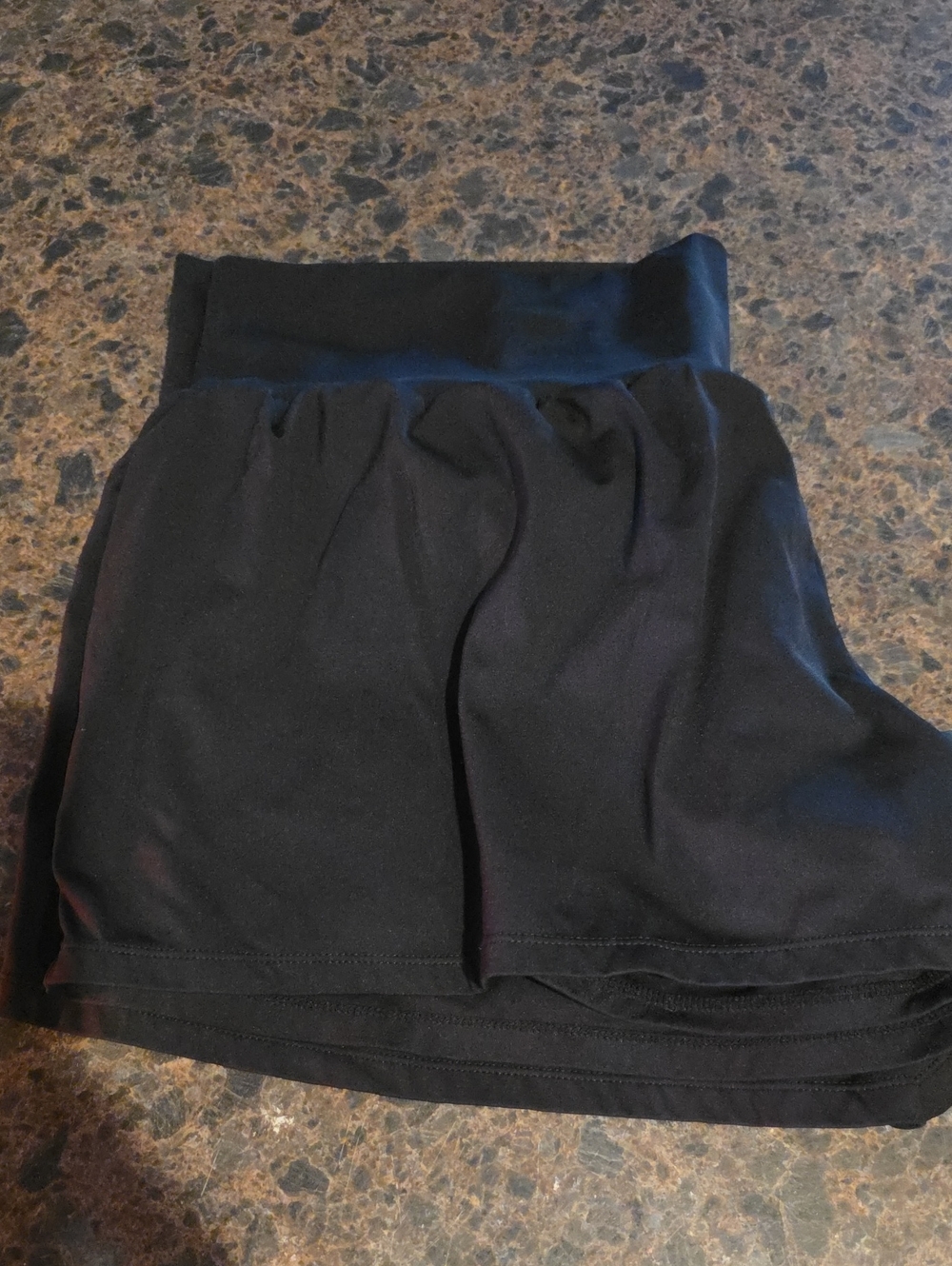 HALARA Black High-Rise Athletic Shorts